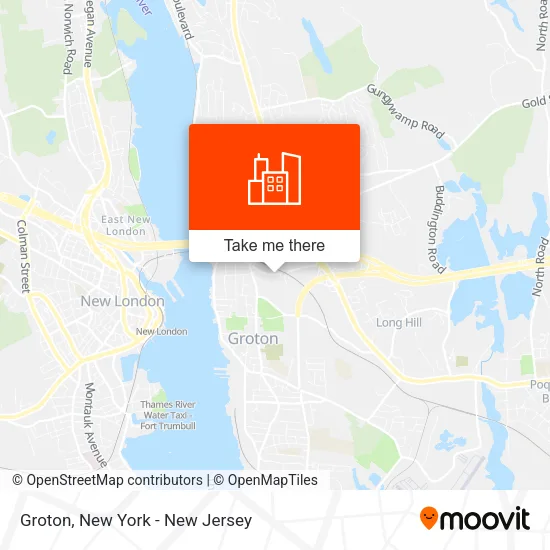 Groton map
