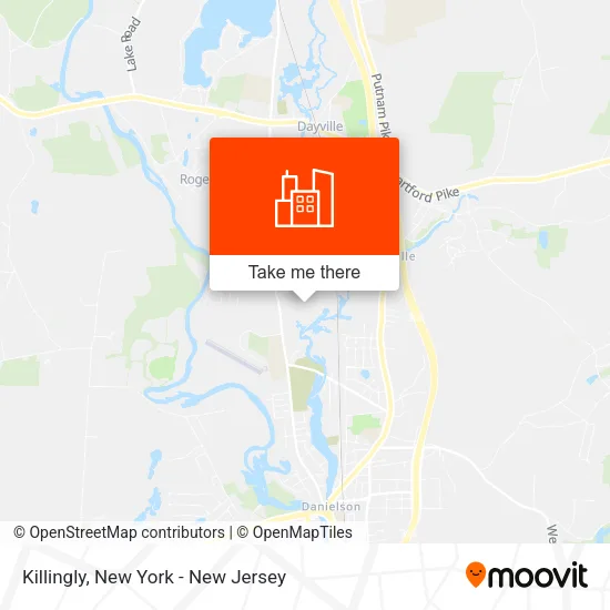 Killingly map