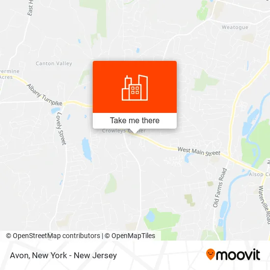 Avon map