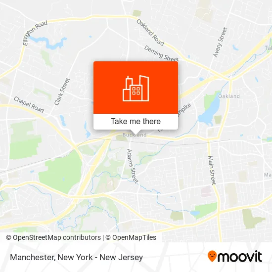 Manchester map