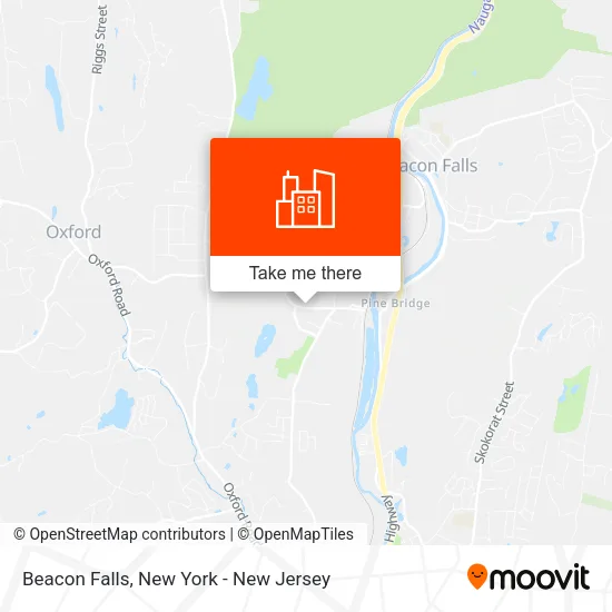 Beacon Falls map