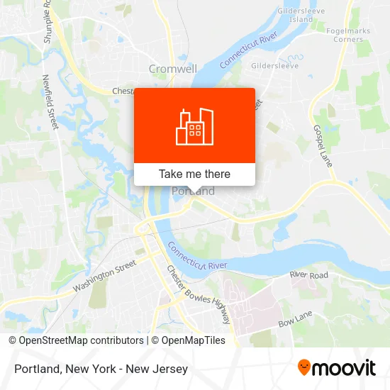 Portland map