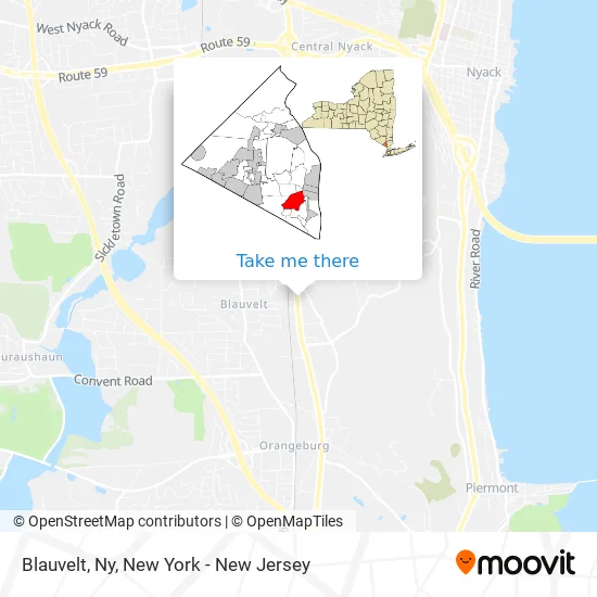 Blauvelt, Ny map