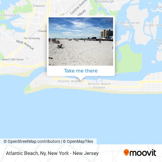 Atlantic Beach, Ny map