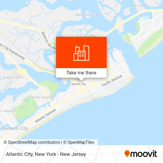 Atlantic City map