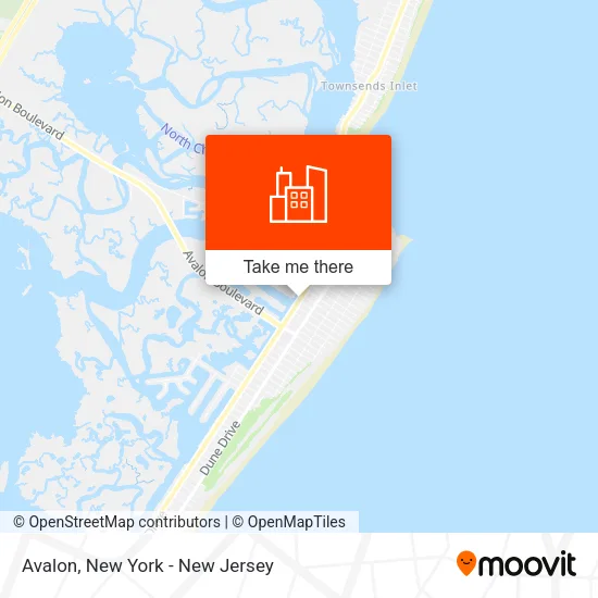 Avalon map