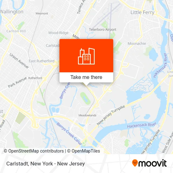 Carlstadt map