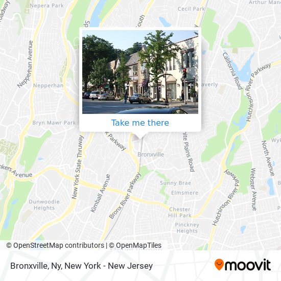 Bronxville, Ny map