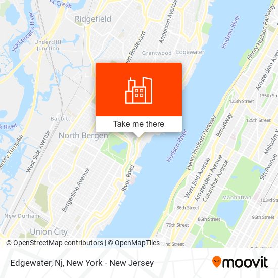 How to get to Edgewater, Nj by Bus or Subway?