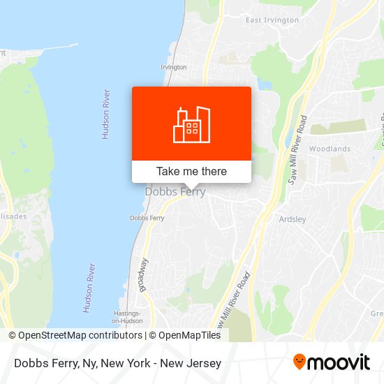 Dobbs Ferry, Ny map