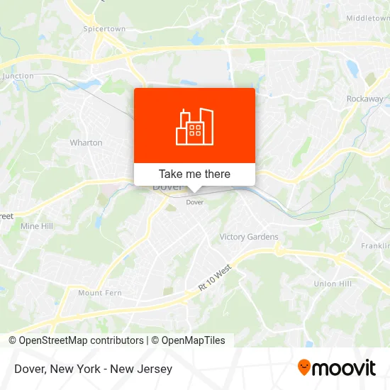 Dover map