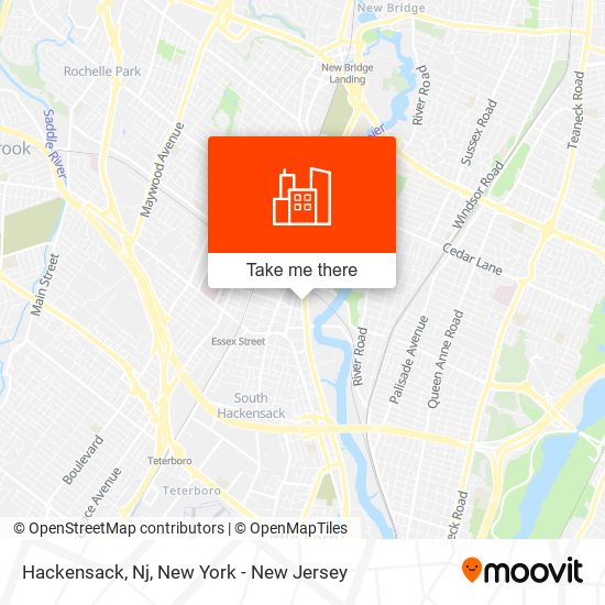 How to get to The Shops at Riverside in Hackensack, Nj by Bus, Subway or  Train?