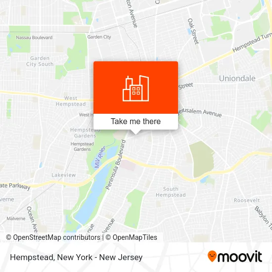 Hempstead map