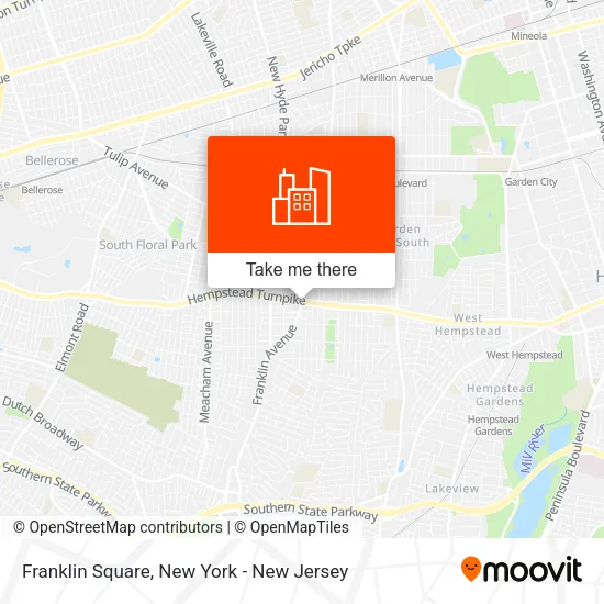 Franklin Square map