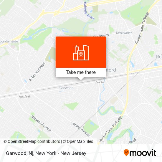 Garwood, Nj map