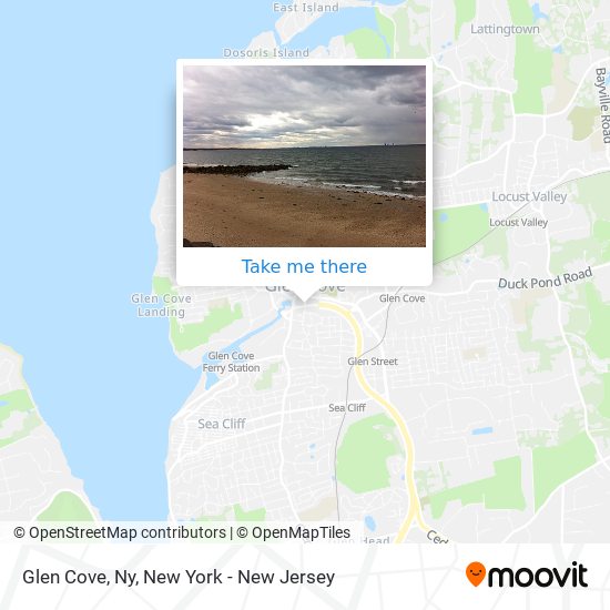 Glen Cove, Ny map