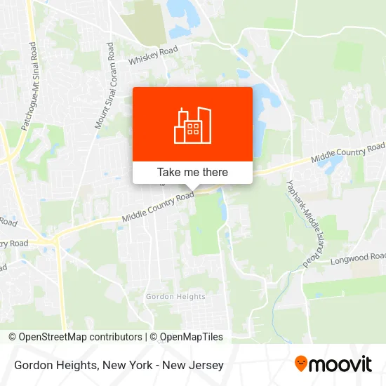 Gordon Heights map