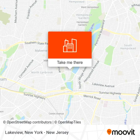 Lakeview map