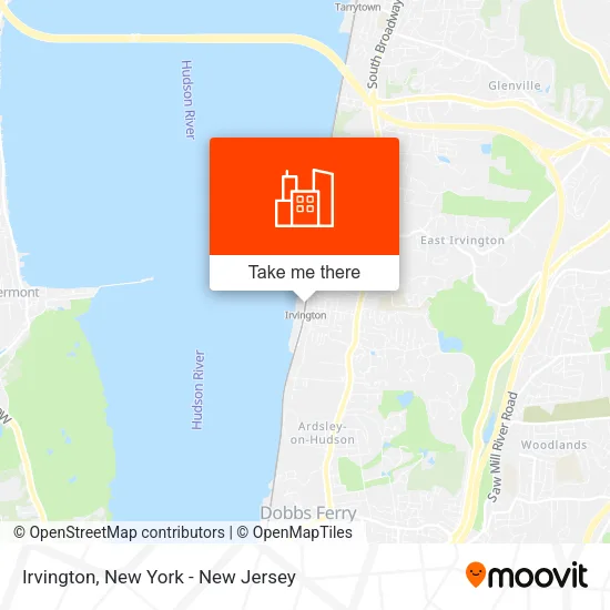 Irvington map
