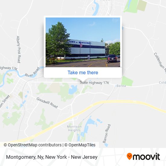 Montgomery, Ny map