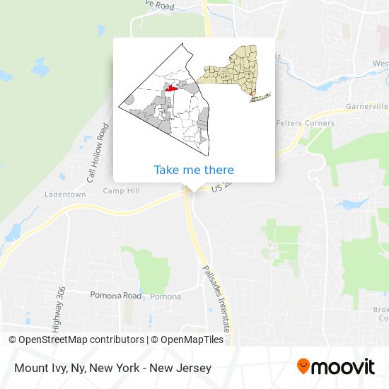 Mount Ivy, Ny map