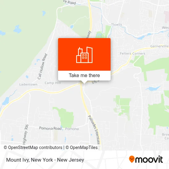 Mount Ivy map