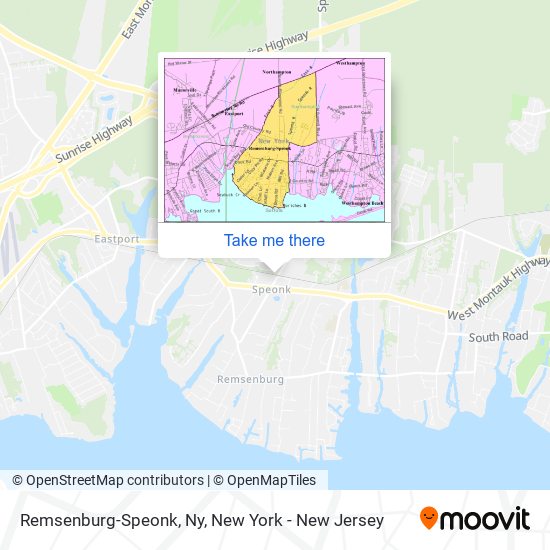 Remsenburg-Speonk, Ny map