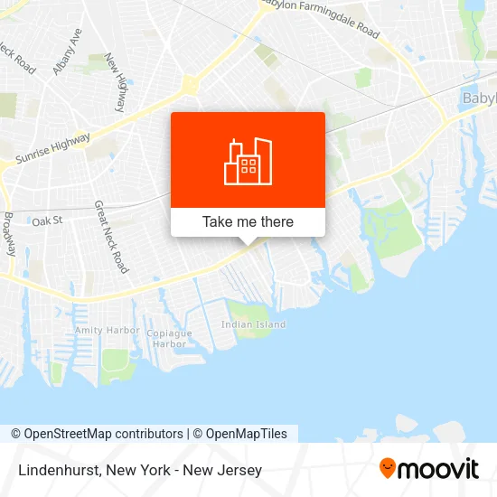 Lindenhurst map