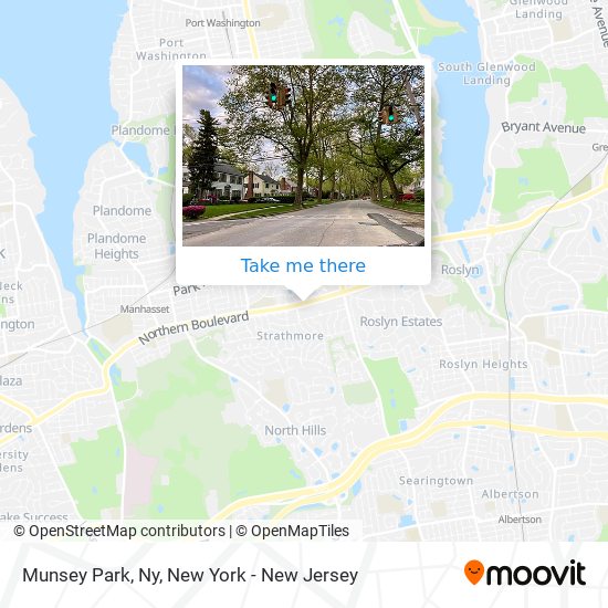 Munsey Park, Ny map