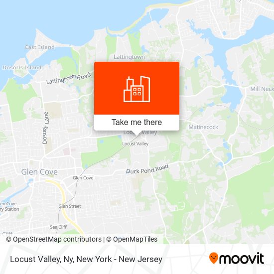 Locust Valley, Ny map