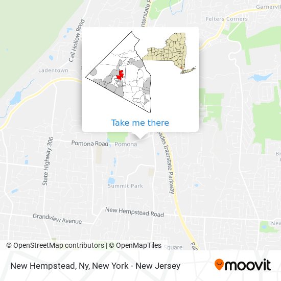 New Hempstead, Ny map