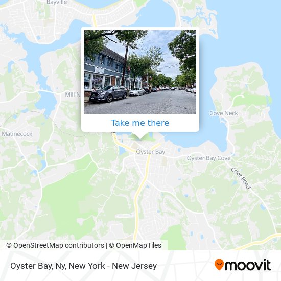 Oyster Bay, Ny map