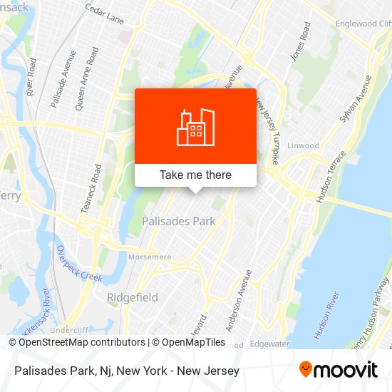 Palisades Park, Nj map