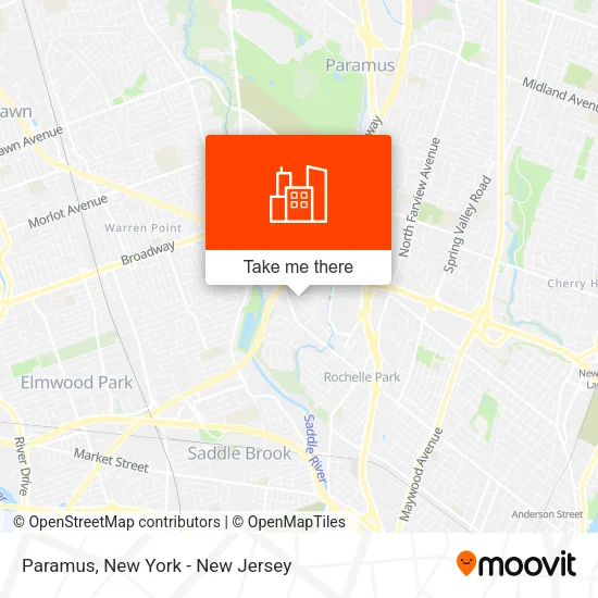 Paramus map