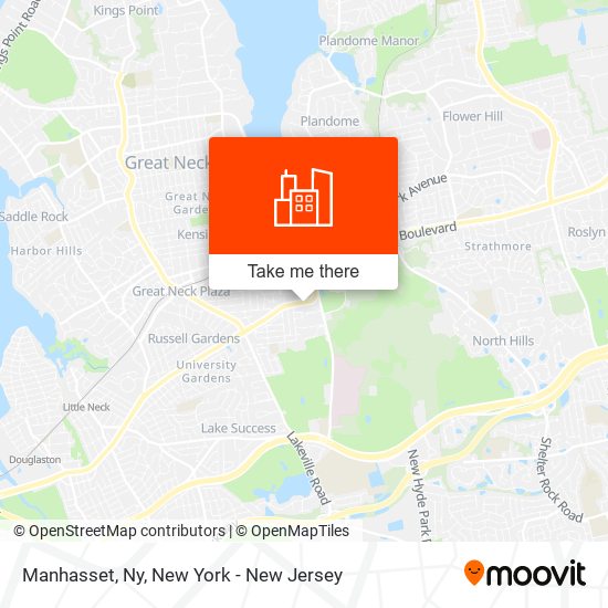 Manhasset, Ny map