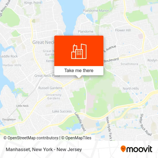Manhasset map