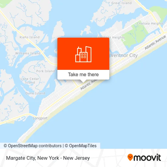 Margate City map