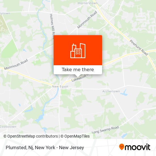 Plumsted, Nj map