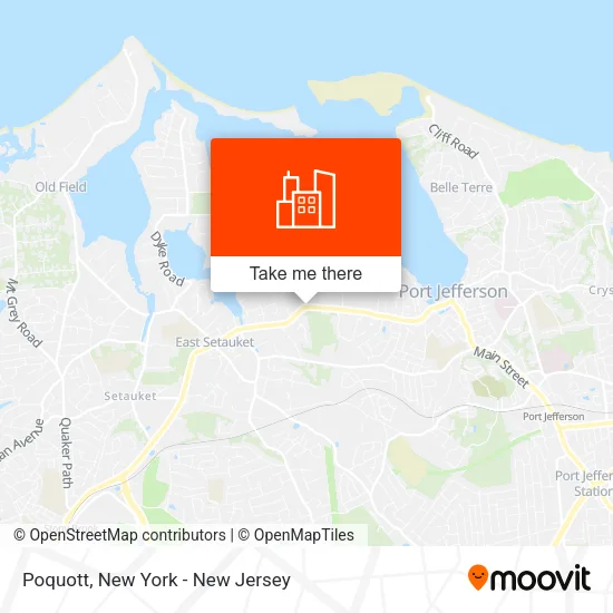 Poquott map