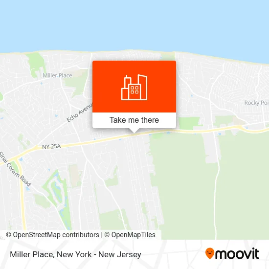 Miller Place map