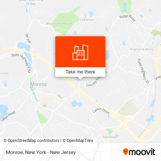 Monroe map