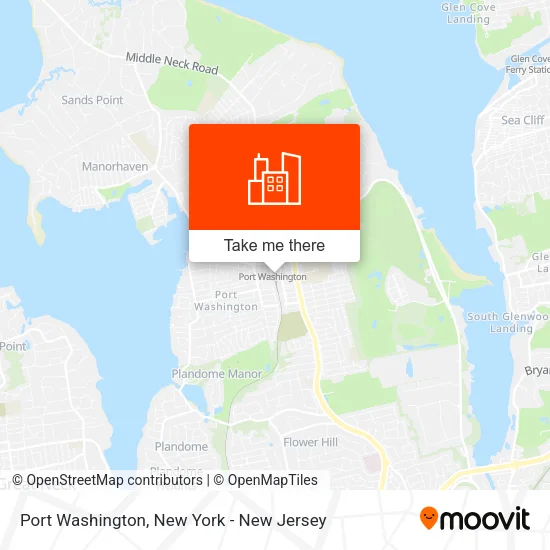 Port Washington map