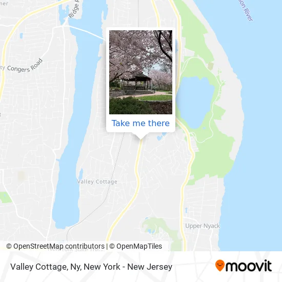 Valley Cottage, Ny map