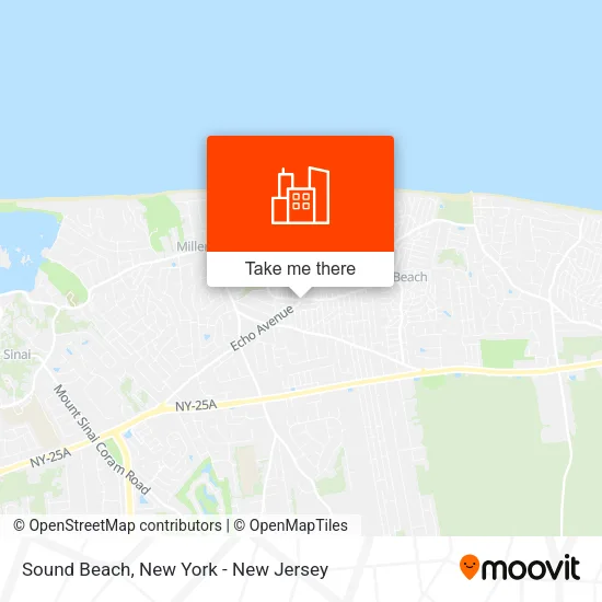 Sound Beach, Ny map