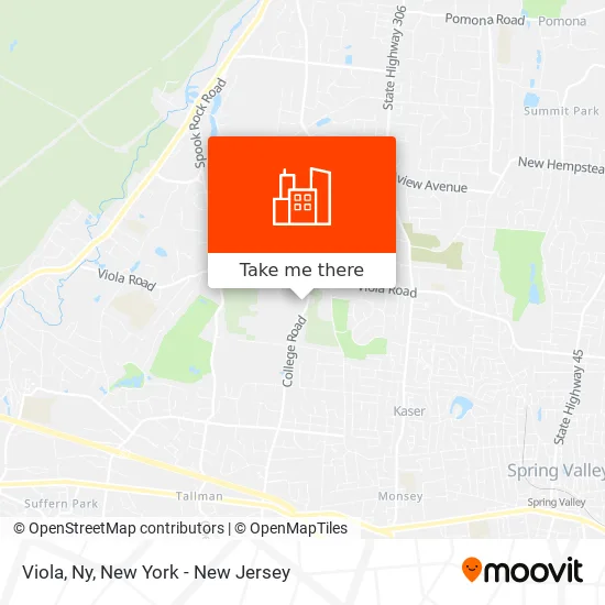Viola, Ny map