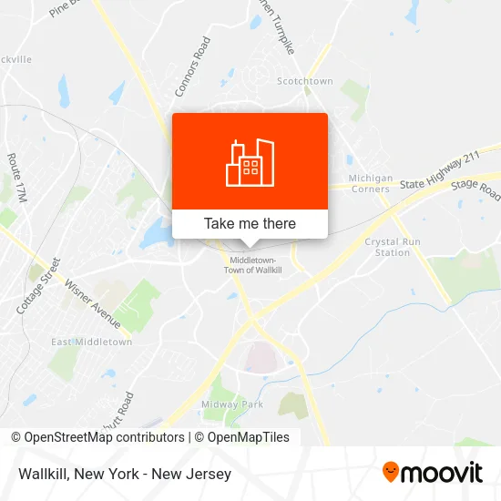 Wallkill map