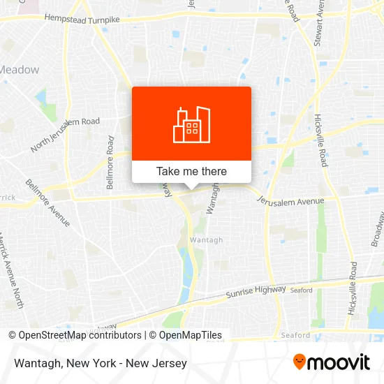 Wantagh map