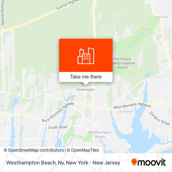 Westhampton Beach, Ny map