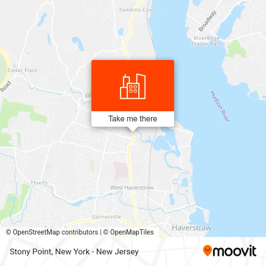 Stony Point map