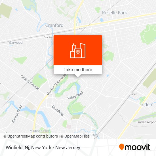 Winfield, Nj map